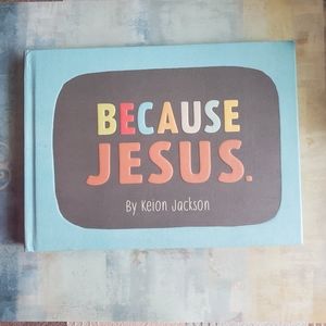 Hallmark Book "Because Jesus." By Keion Jackson